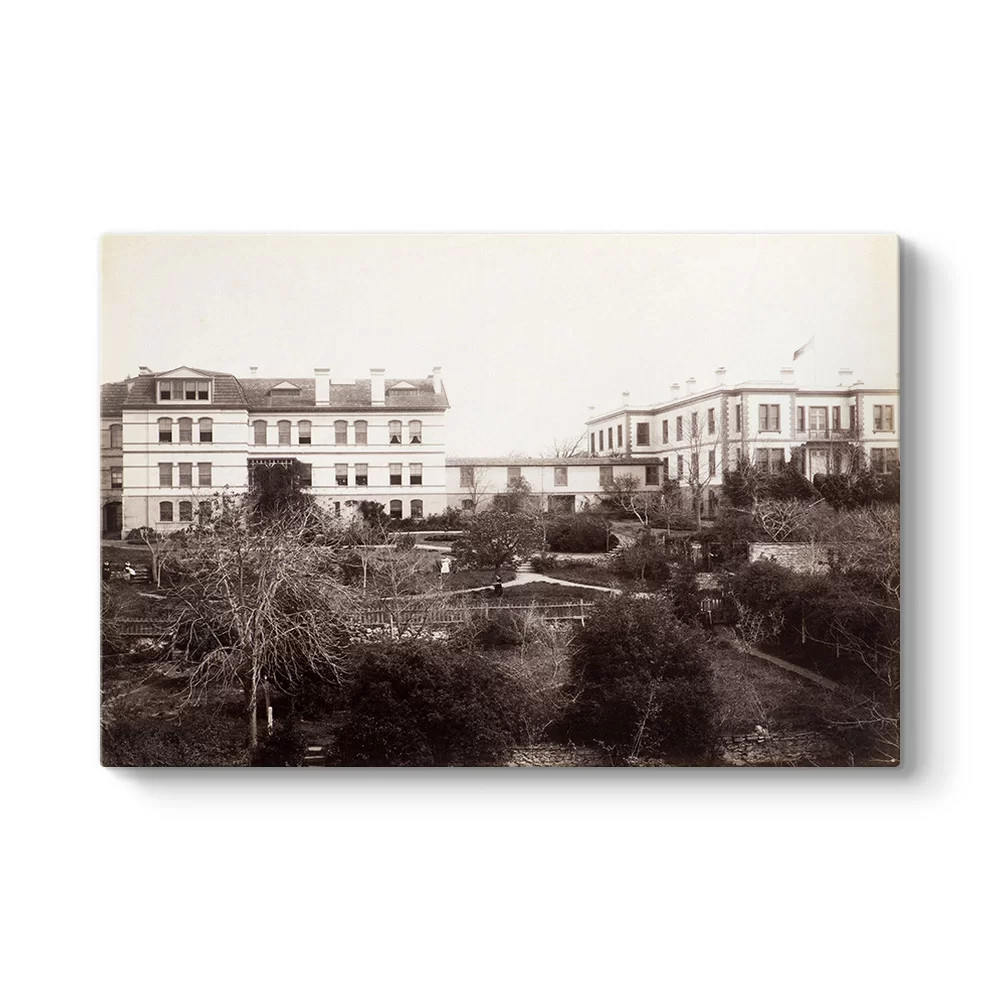 Eski İstanbul Evleri Tablosu - Model 1